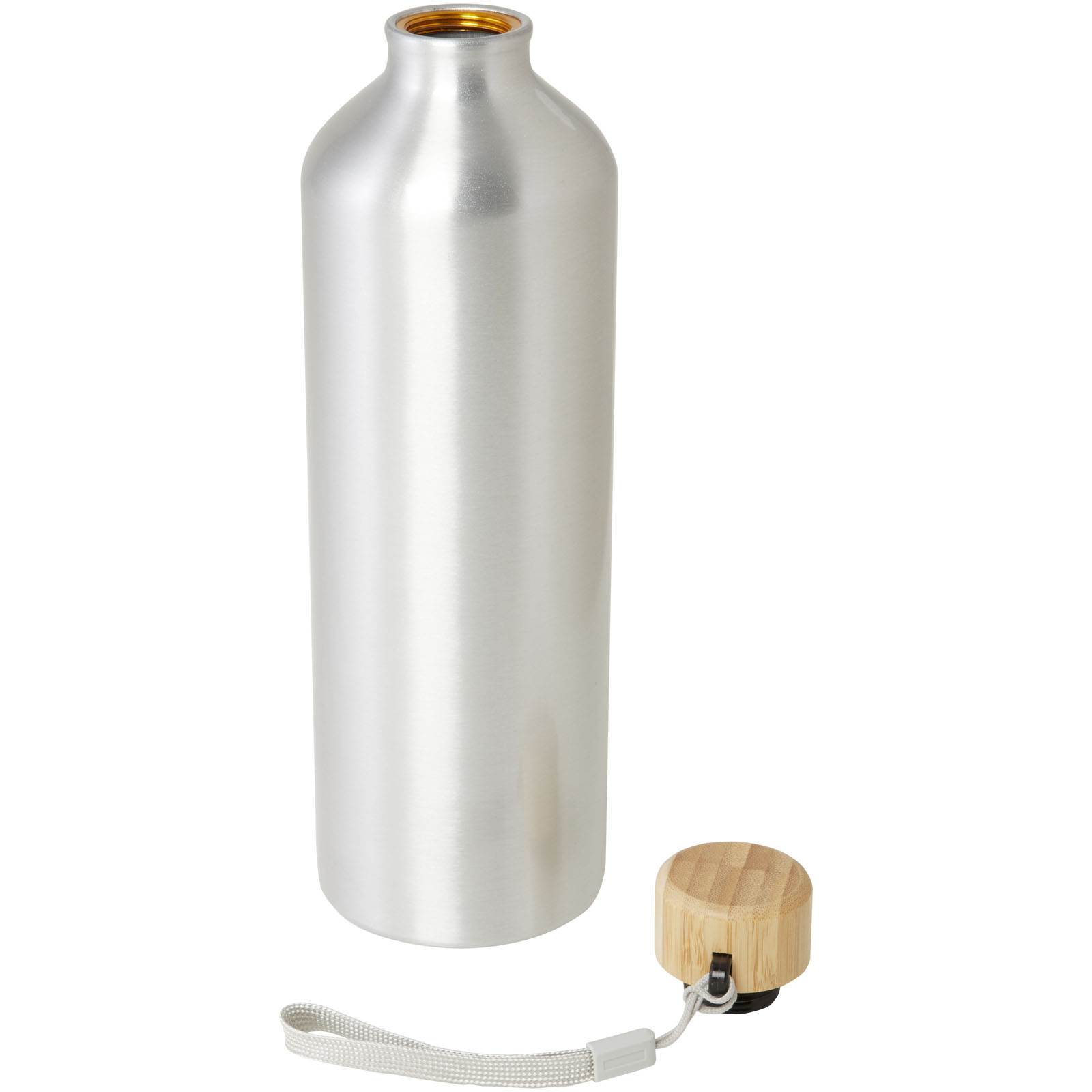 Bidón de aluminio reciclado de 1000 ml con certificación RCS Malpeza