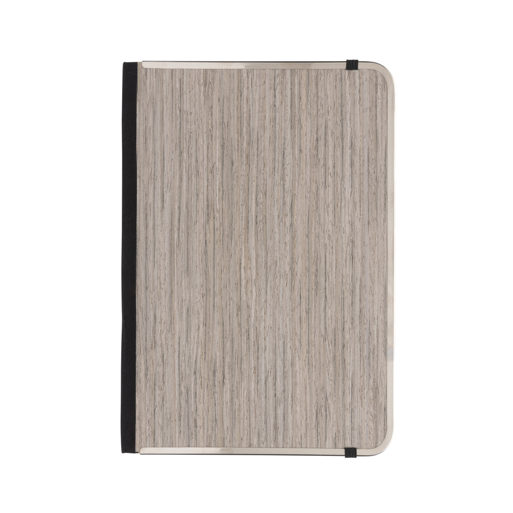 Cuaderno de lujo Treeline A5 con tapa de madera
