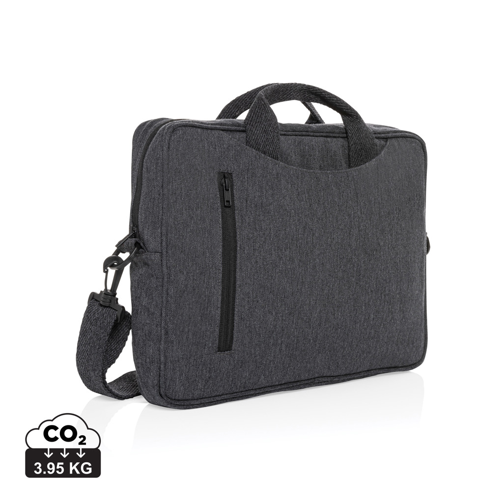 Maletín ordenador 15,4" de algodón reciclado Laluka AWARE™
