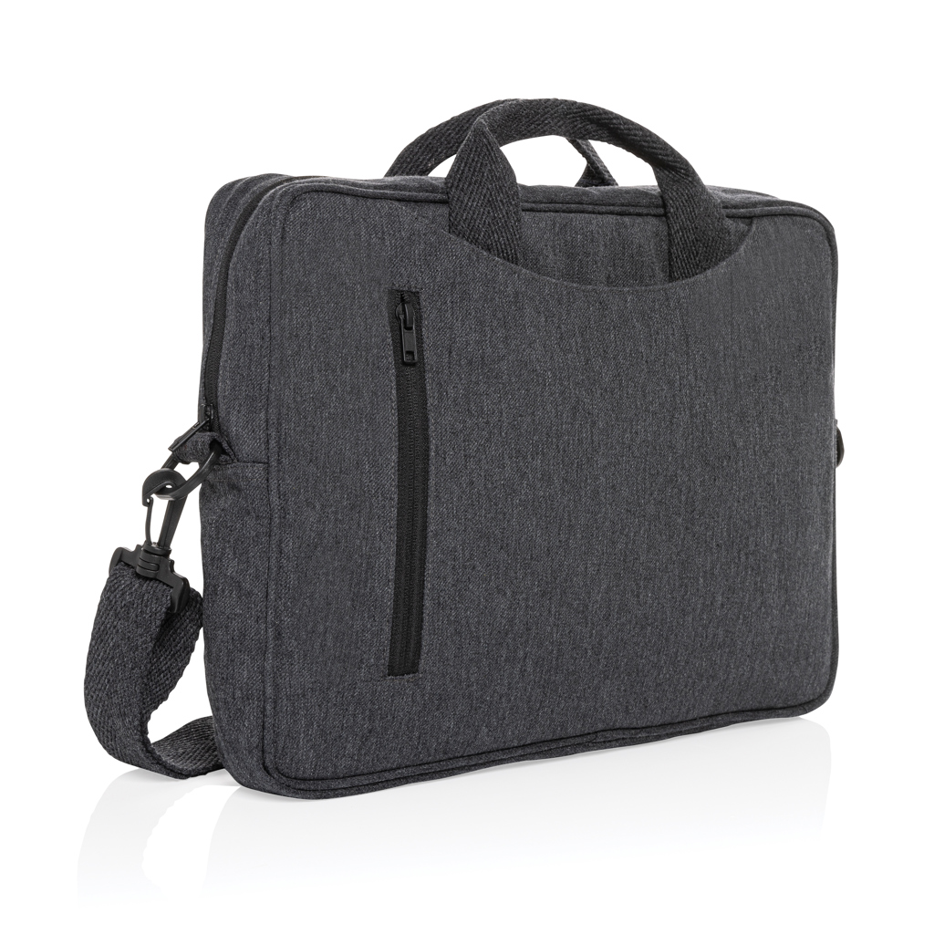 Maletín ordenador 15,4" de algodón reciclado Laluka AWARE™