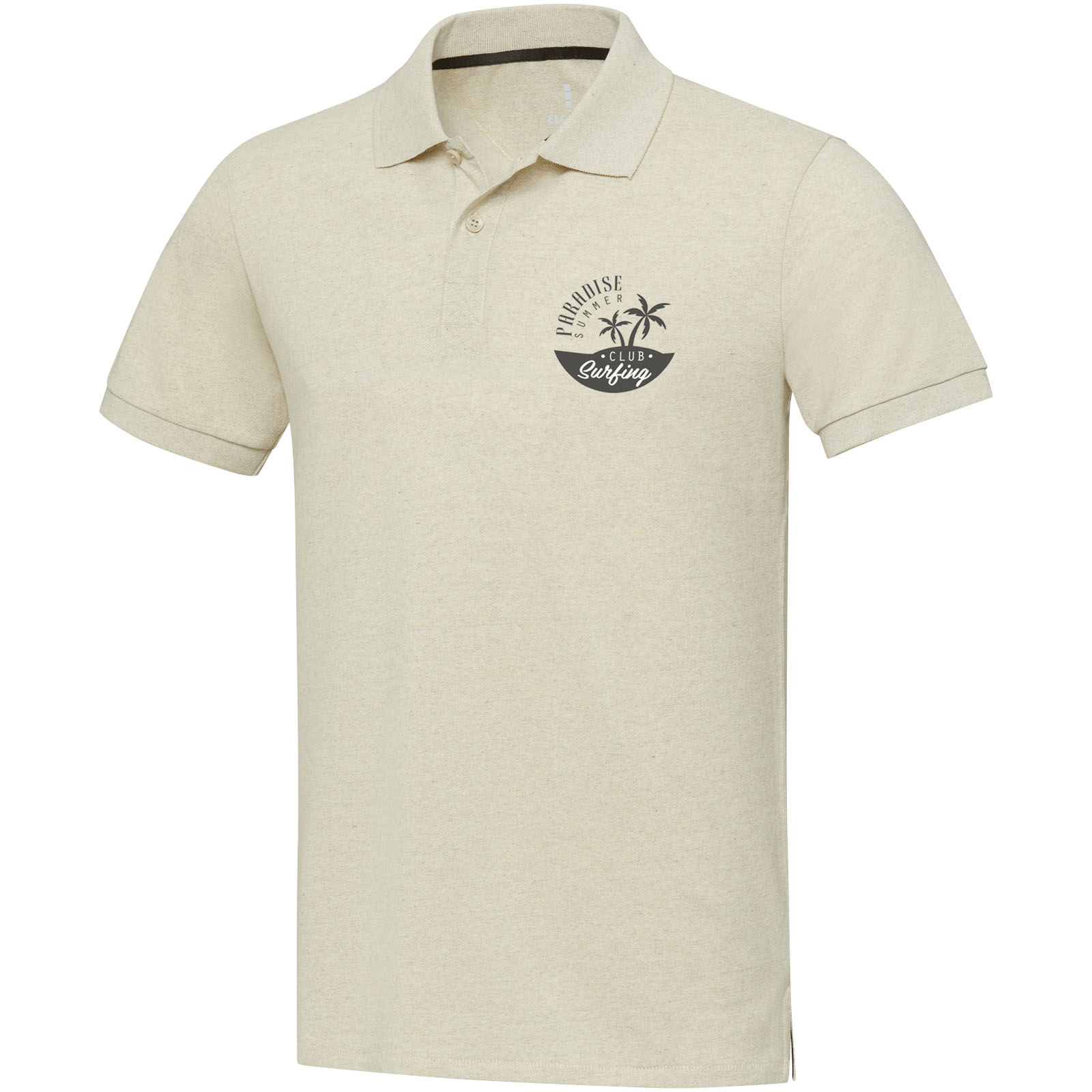 Polo de manga corta unisex con material reciclado Aware™ Emerald