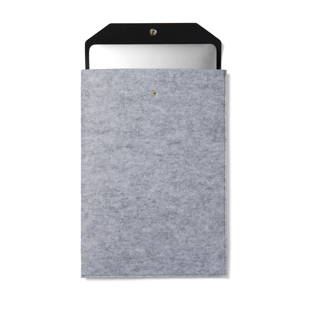 Funda para portátil de 15" de fieltro reciclado VINGA Albo