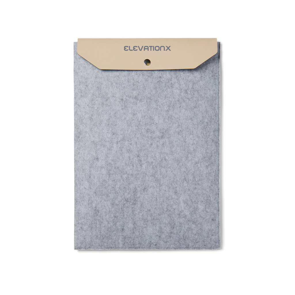 Funda para portátil de 15" de fieltro reciclado VINGA Albo