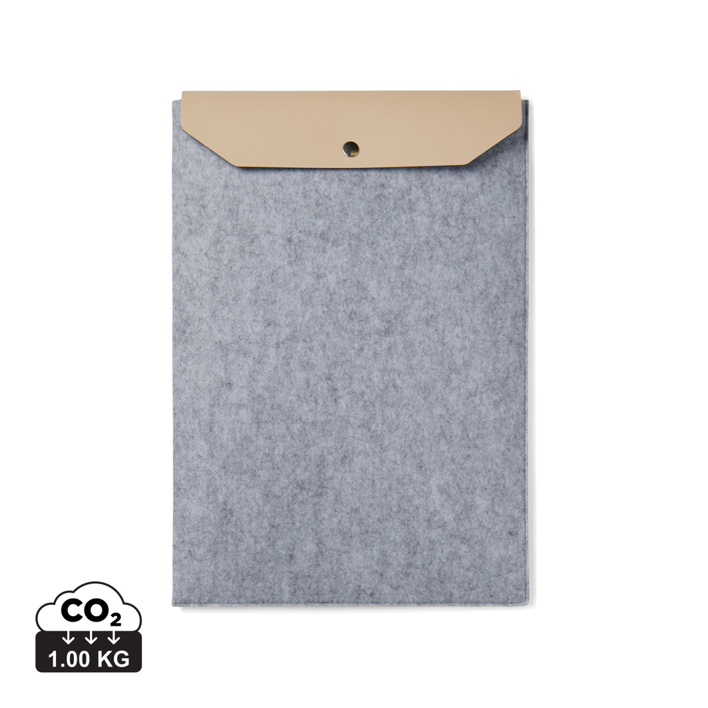 Funda para portátil de 17" de fieltro reciclado VINGA Albo