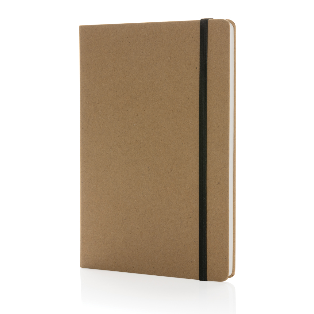 Cuaderno A5 de papel kraft y piedra reciclado Craftstone