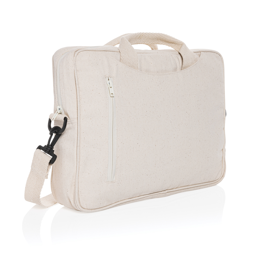 Maletín ordenador 15,4" de algodón reciclado Laluka AWARE™