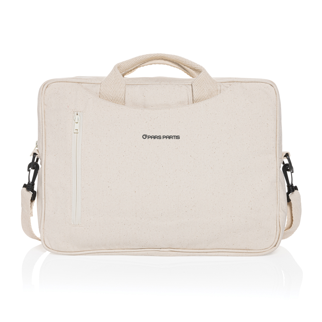 Maletín ordenador 15,4" de algodón reciclado Laluka AWARE™