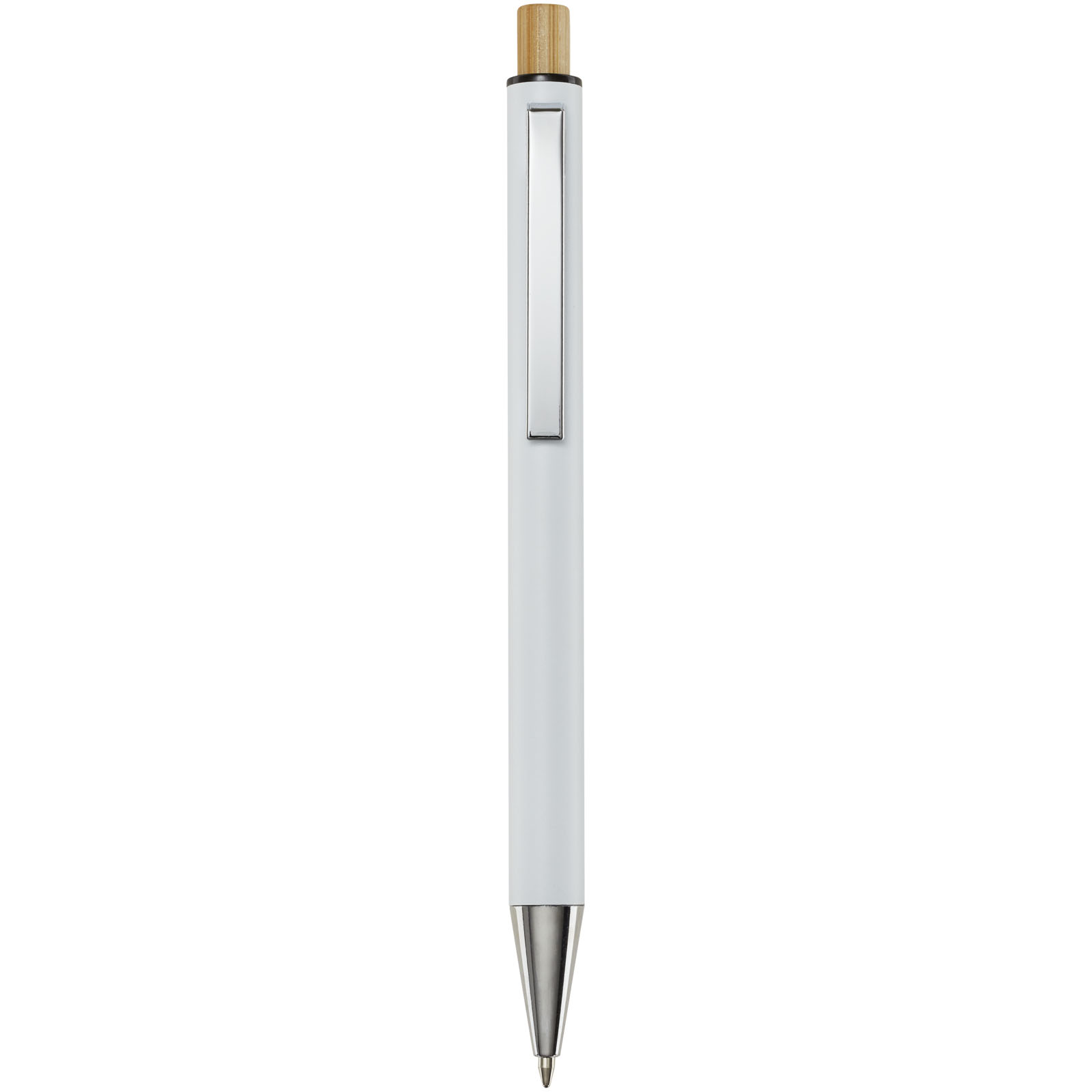 Bolígrafo de aluminio reciclado Cyrus (tinta negra)