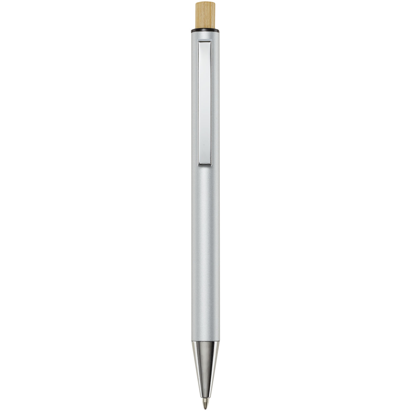 Bolígrafo de aluminio reciclado Cyrus (tinta negra)