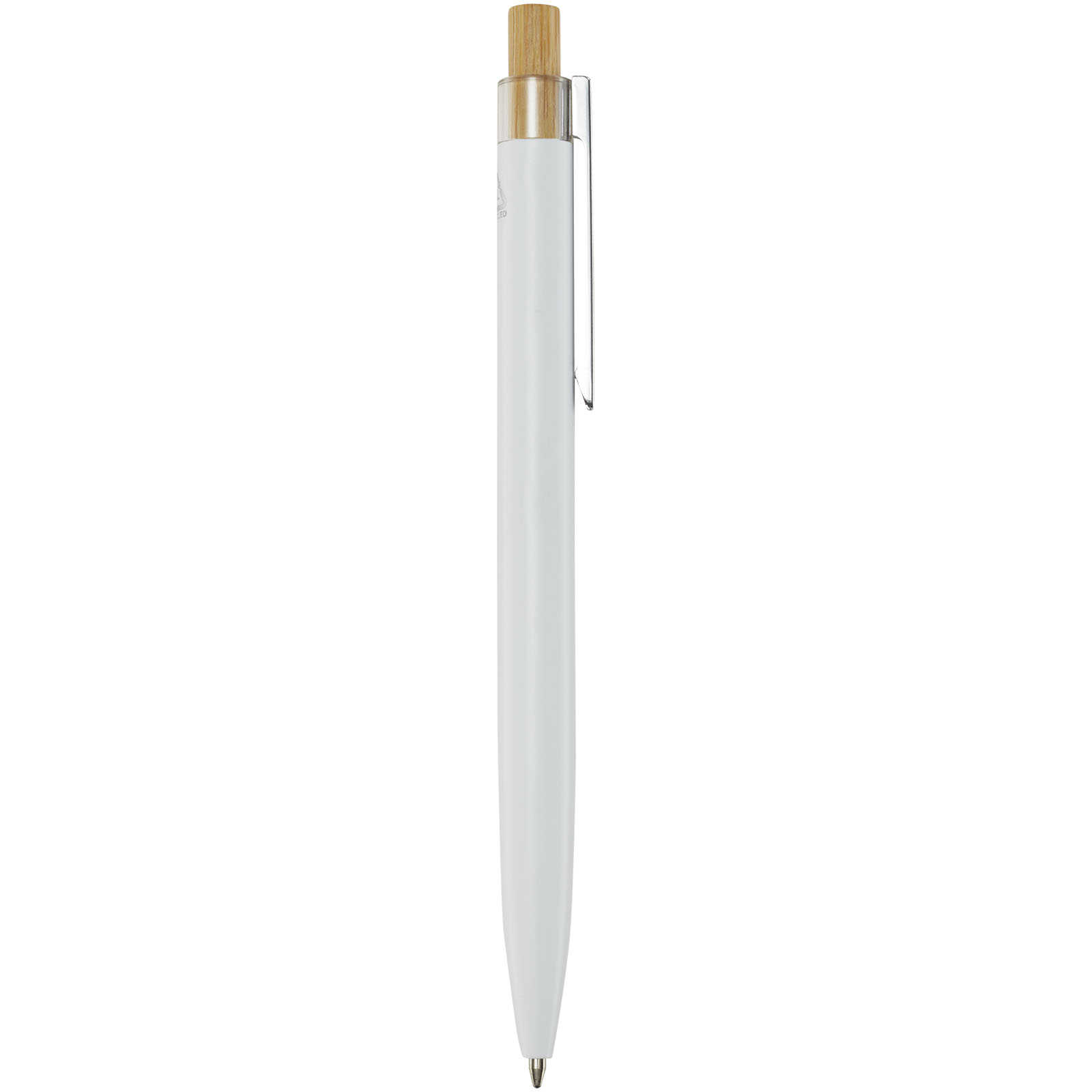 Bolígrafo de aluminio reciclado Nooshin (tinta negra)