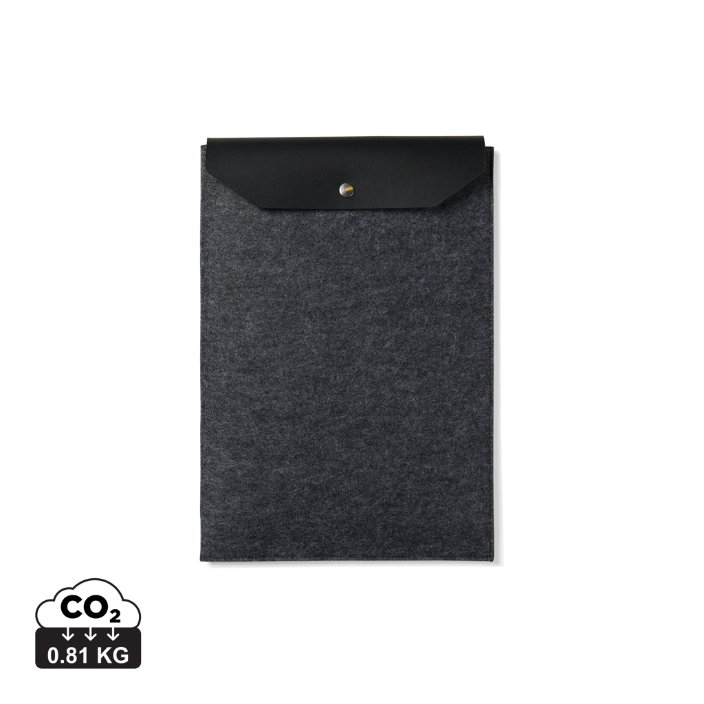 Funda para portátil de 15" de fieltro reciclado VINGA Albo