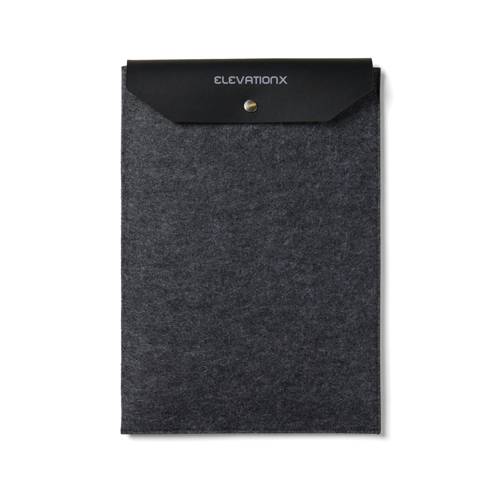 Funda para portátil de 15" de fieltro reciclado VINGA Albo