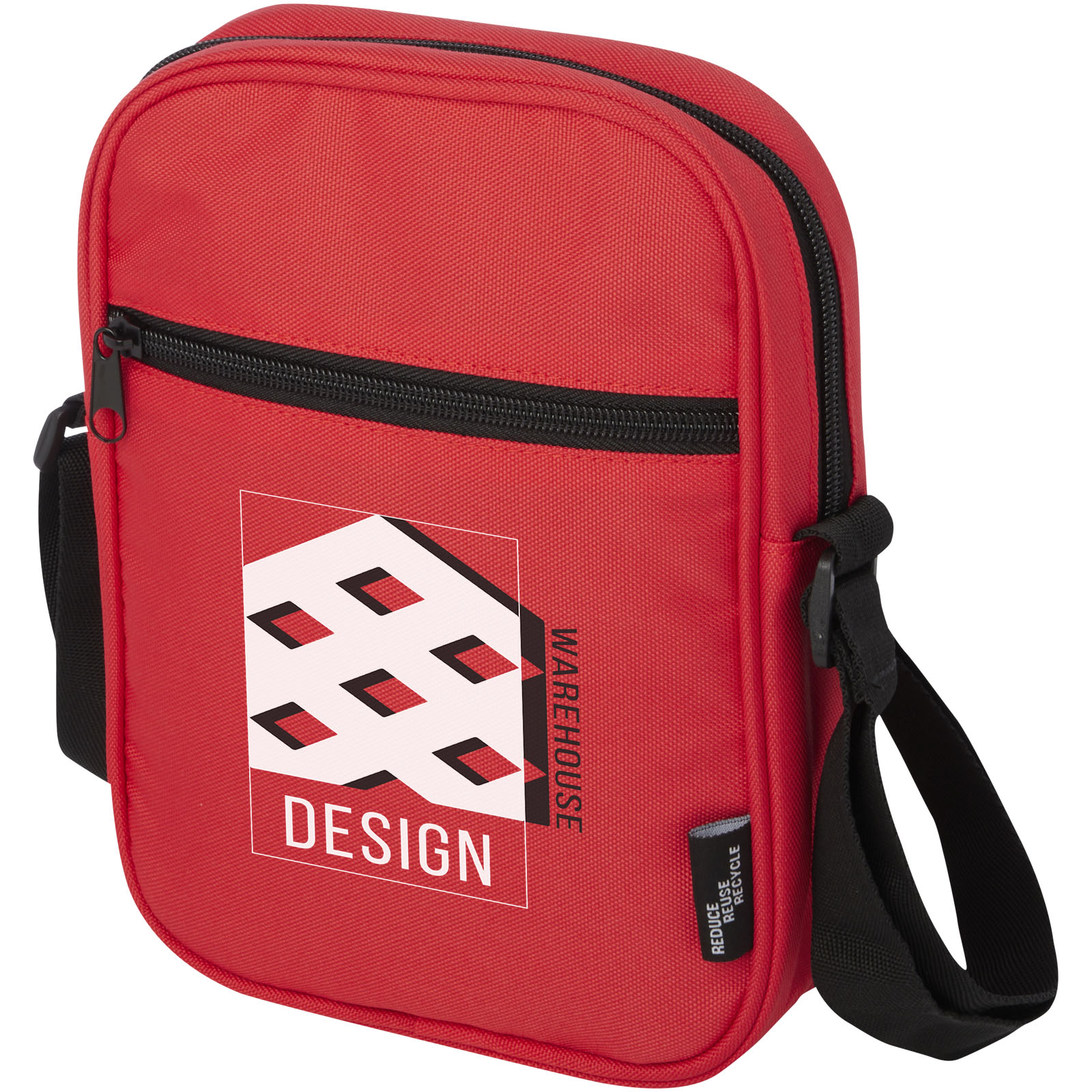 Bandolera de material reciclado GRS de 2 l Byron