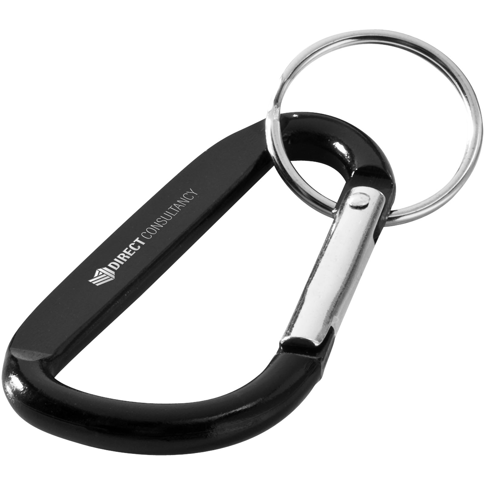 Llavero con mosquetón de aluminio reciclado RCS Timor