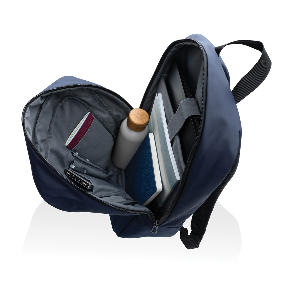 Mochila básica para portátil Armond AWARE™ RPET de 15,6"