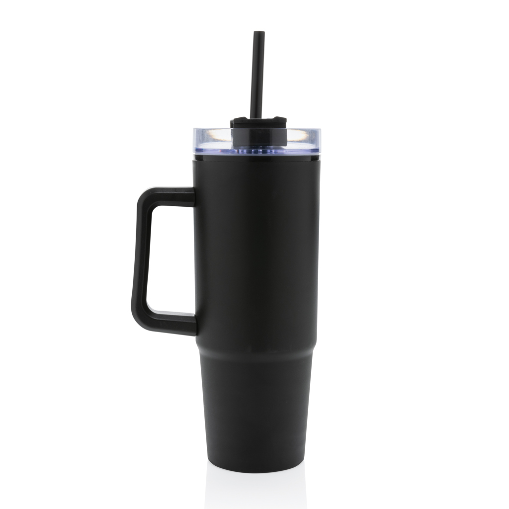 Vaso Tana RCS plástico reciclado con asa 900ML