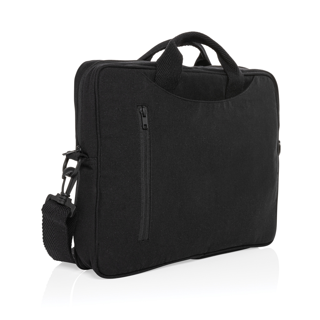 Maletín ordenador 15,4" de algodón reciclado Laluka AWARE™