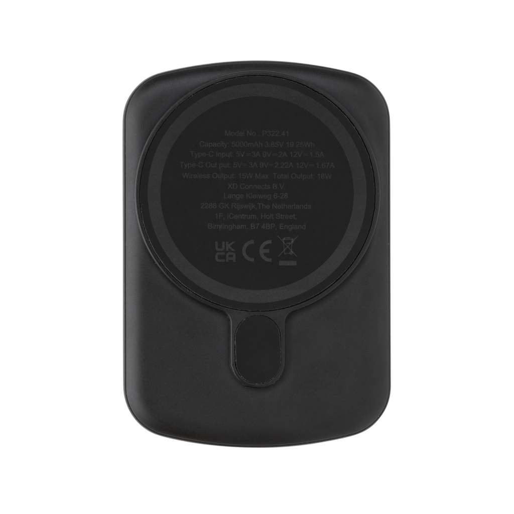 Powerbank MagBoost de 5000 mah de plástico reciclado RCS