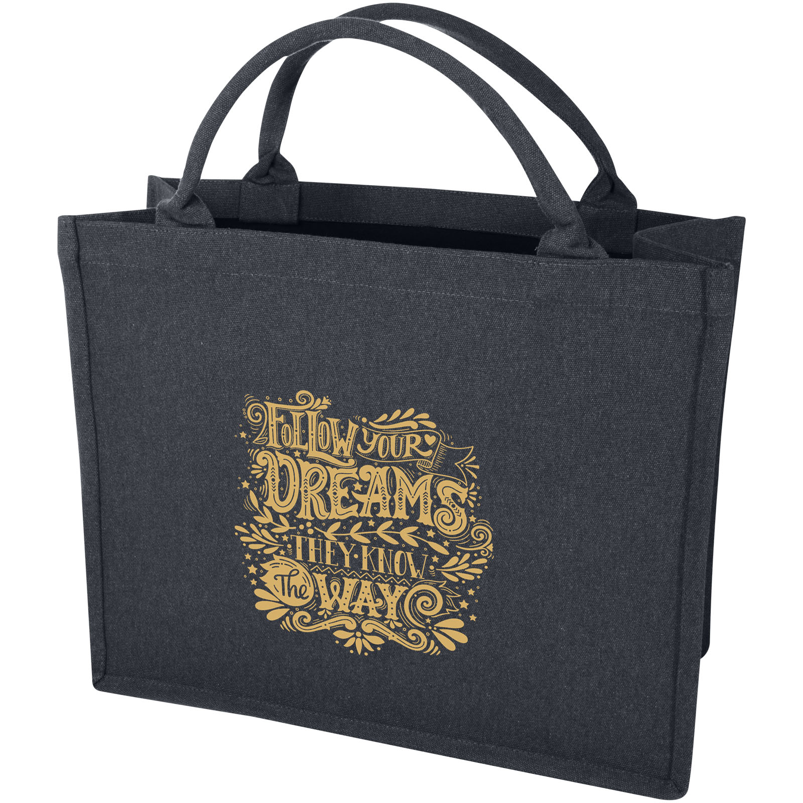 Bolsa Tote cuadrada de 500 g/m² con material reciclado Aware™ Page
