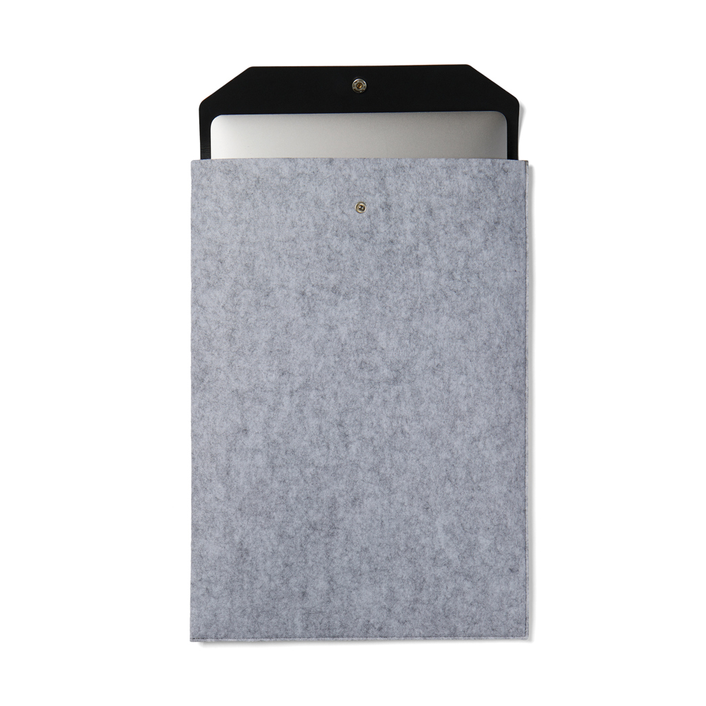 Funda para portátil de 17" de fieltro reciclado VINGA Albo