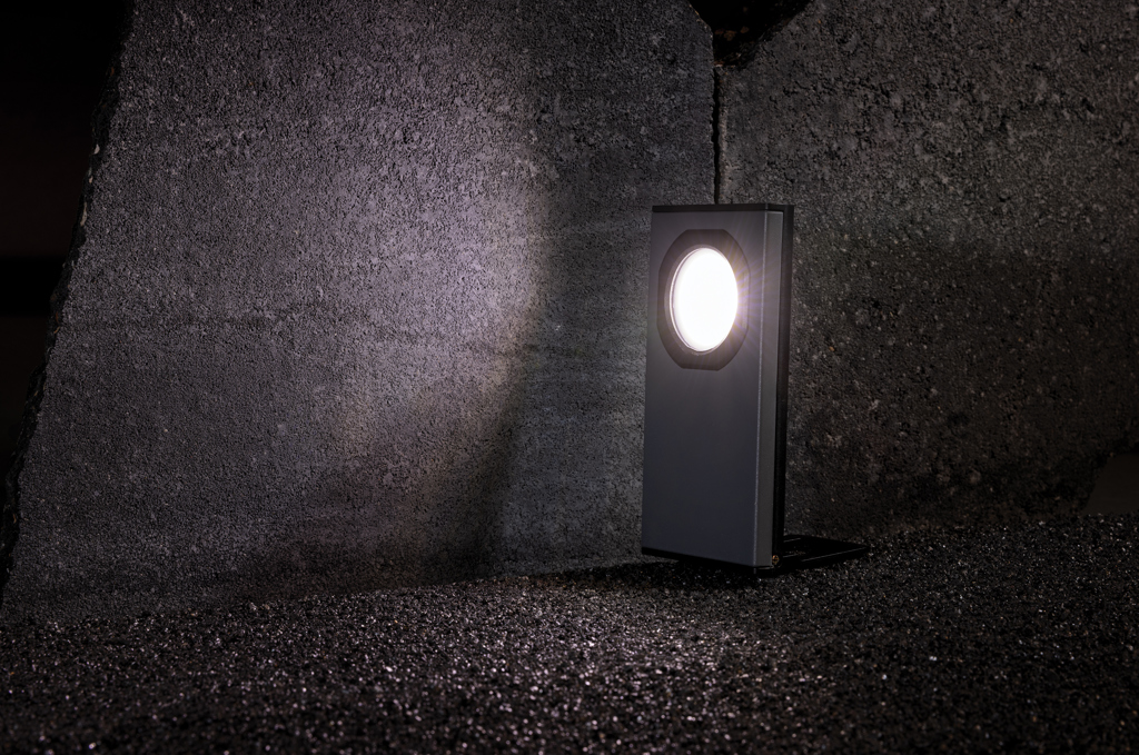 Luz de trabajo de bolsillo USB de plástico reciclado Gear X