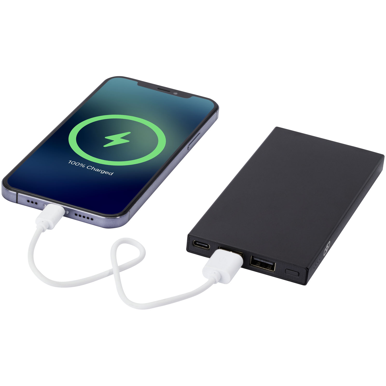 Batería externa de 5000 mAh en aluminio reciclado Connect