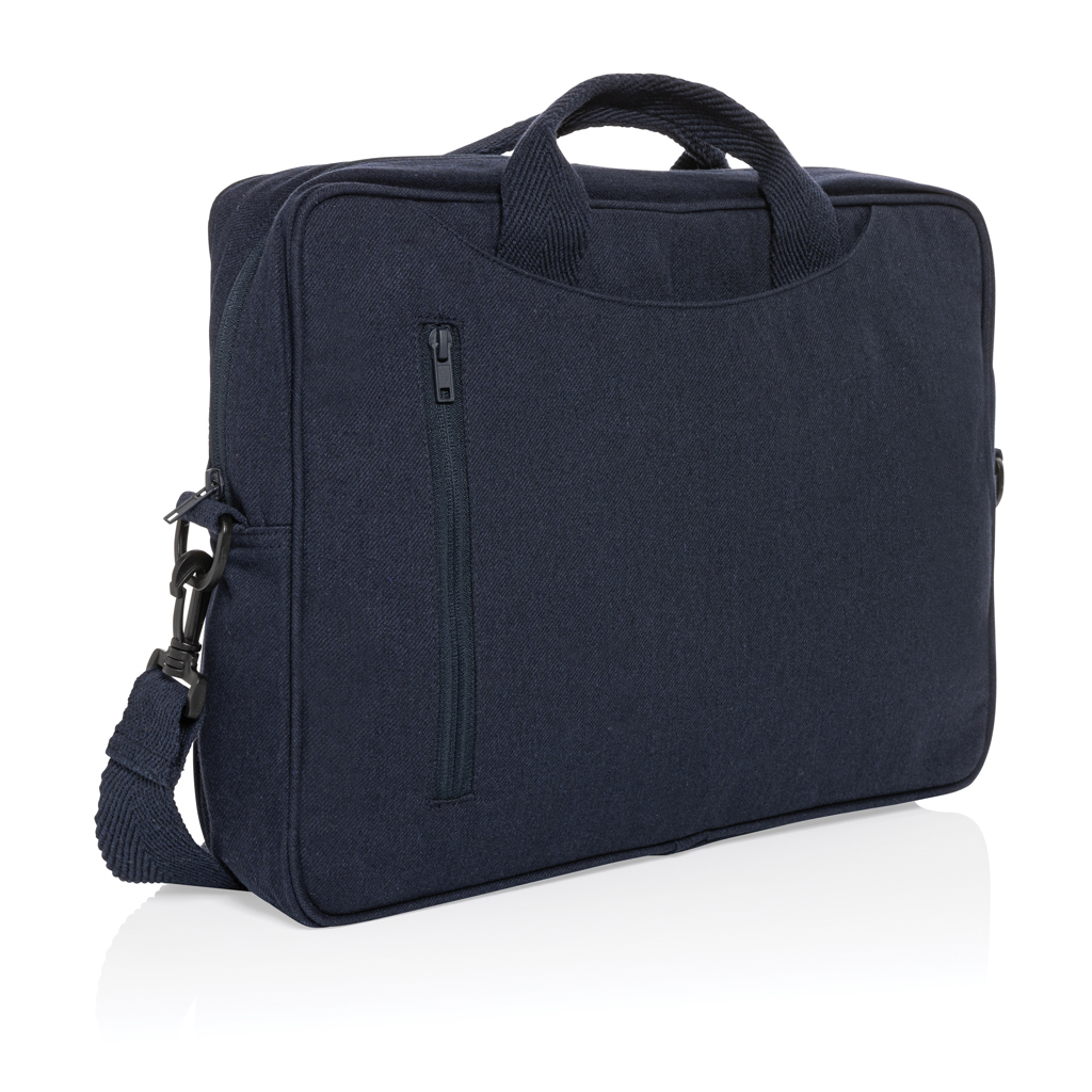 Maletín ordenador 15,4" de algodón reciclado Laluka AWARE™