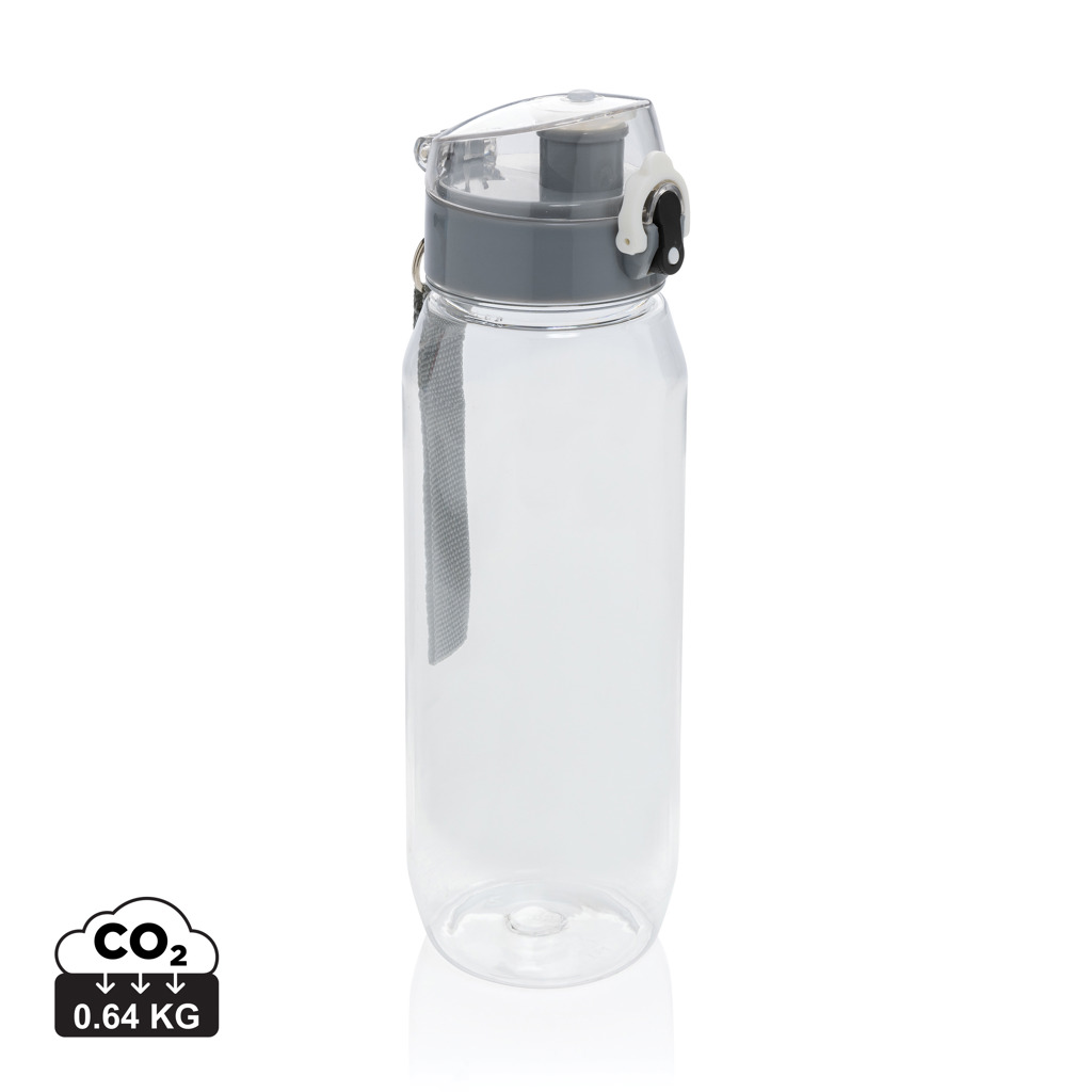 Botella de agua Yide antigoteo PET reciclado RCS 800 ml
