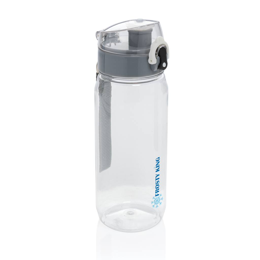 Botella de agua Yide antigoteo de PET reciclado RCS 600ML