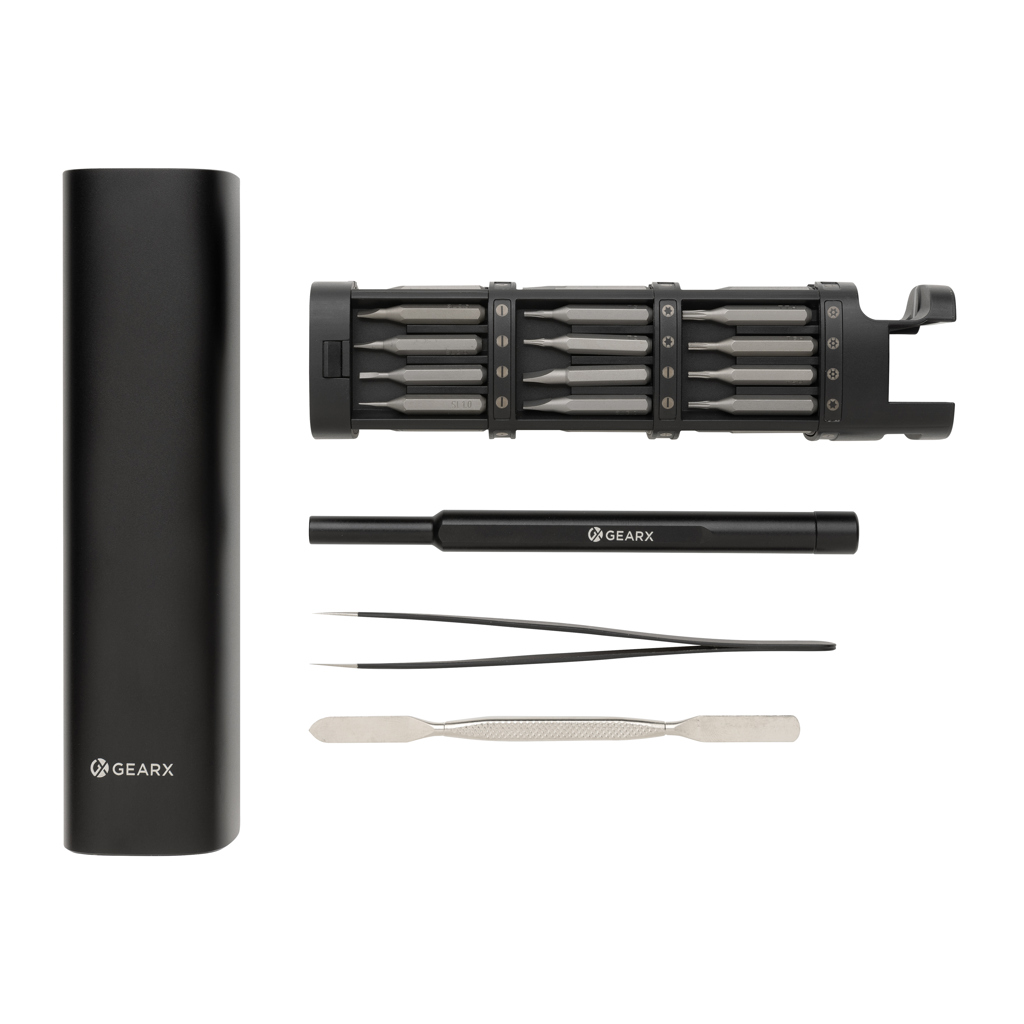 Set destornilladores precisión Gear X aluminio 46 pc RCS