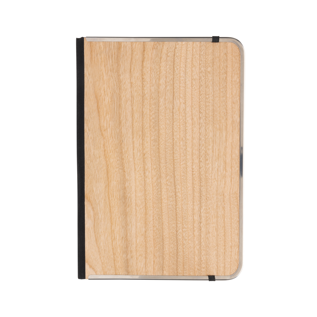 Cuaderno de lujo Treeline A5 con tapa de madera
