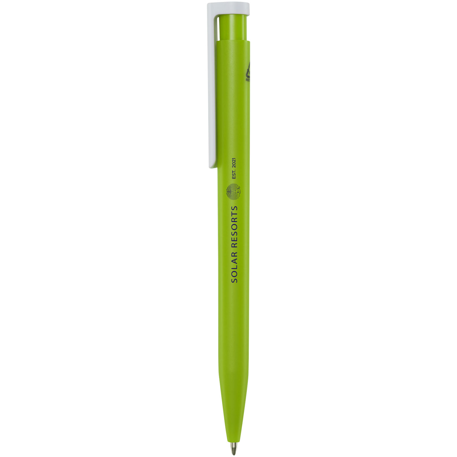 Bolígrafo de plástico reciclado Unix (tinta negra)
