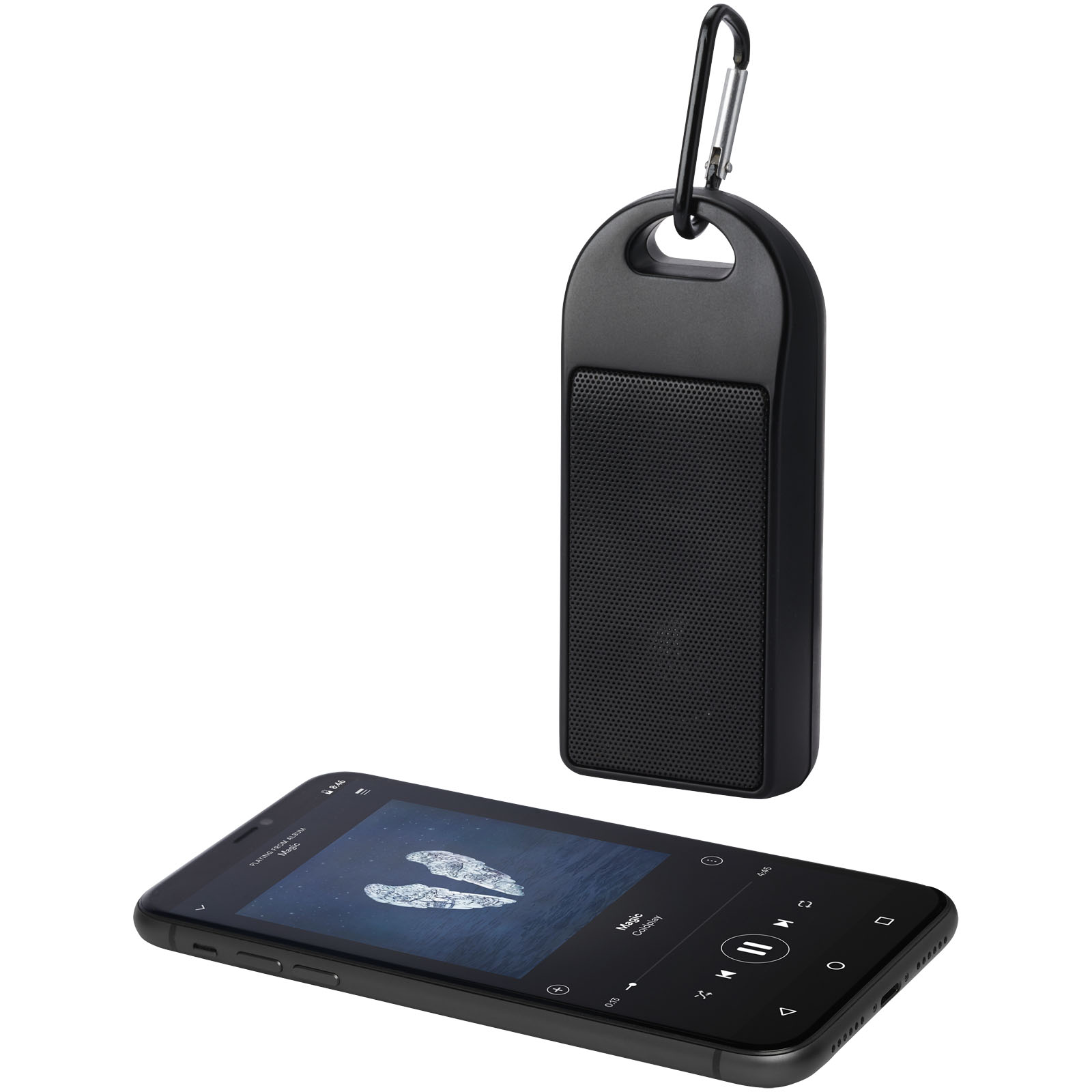 Altavoz Bluetooth® de plástico reciclado de 3 W IPX4 con certificación RCS Omni