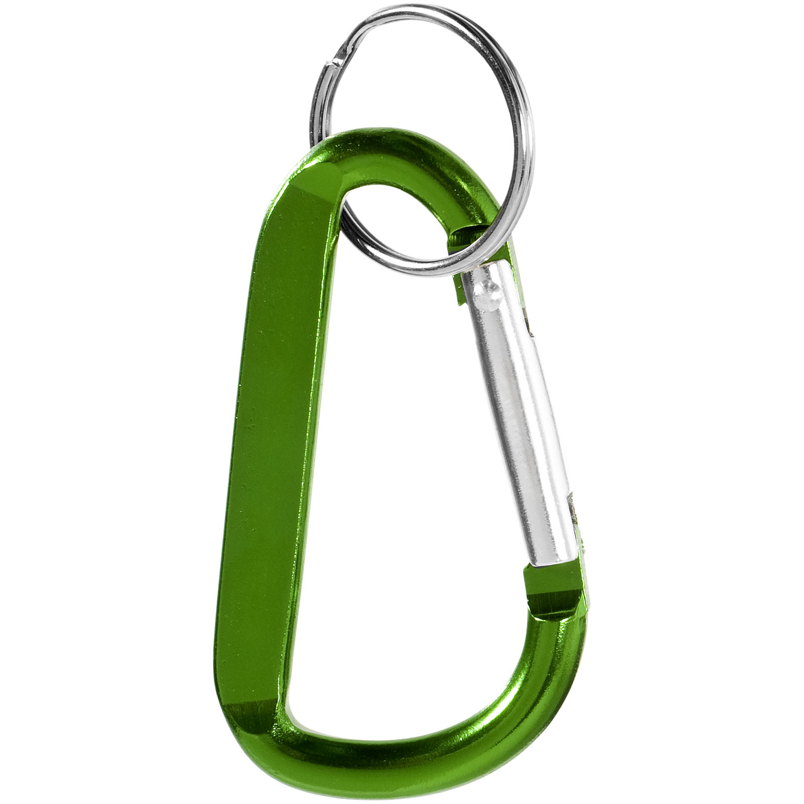 Llavero con mosquetón de aluminio reciclado RCS Timor