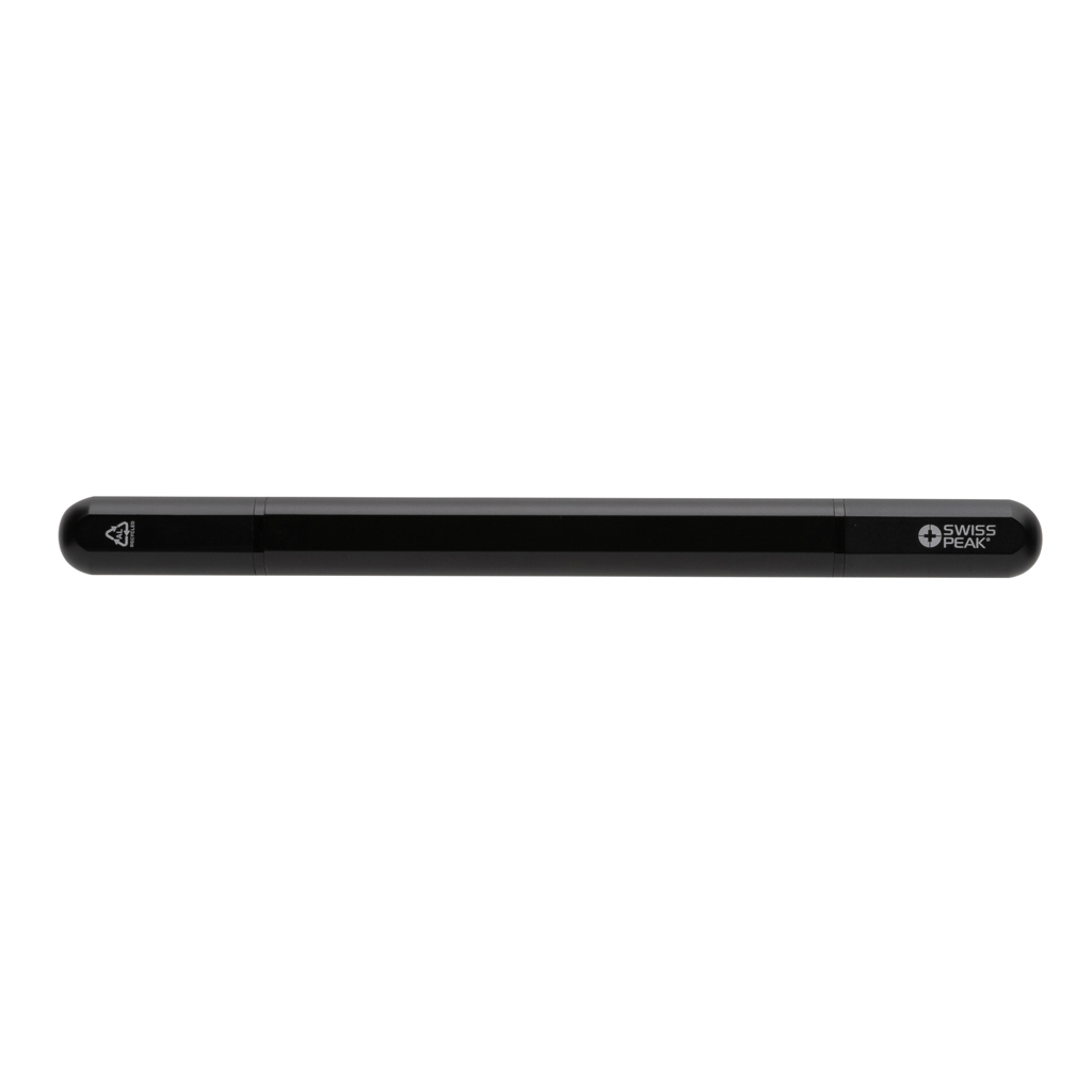 Bolígrafo Swiss Peak Storm RCS de doble punta de aluminio