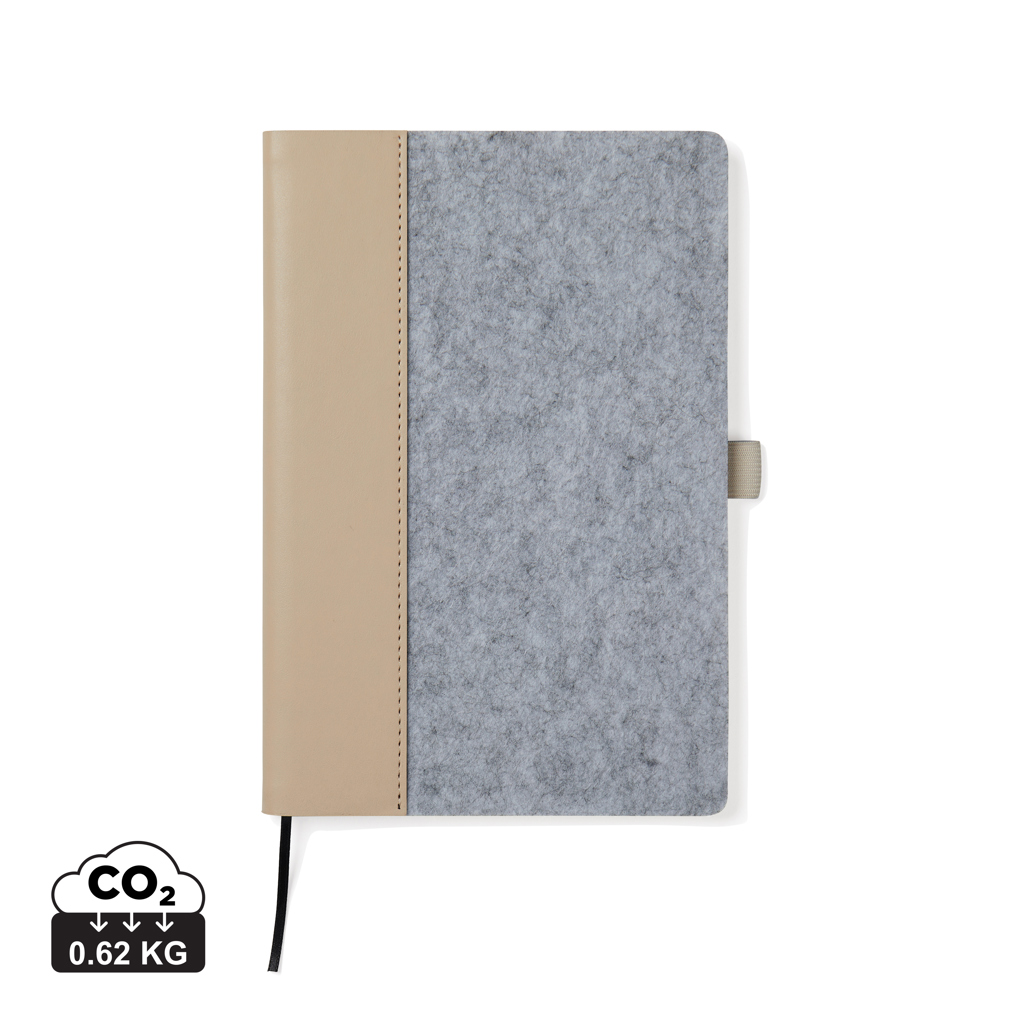 Cuaderno fieltro reciclado VINGA Albon GRS