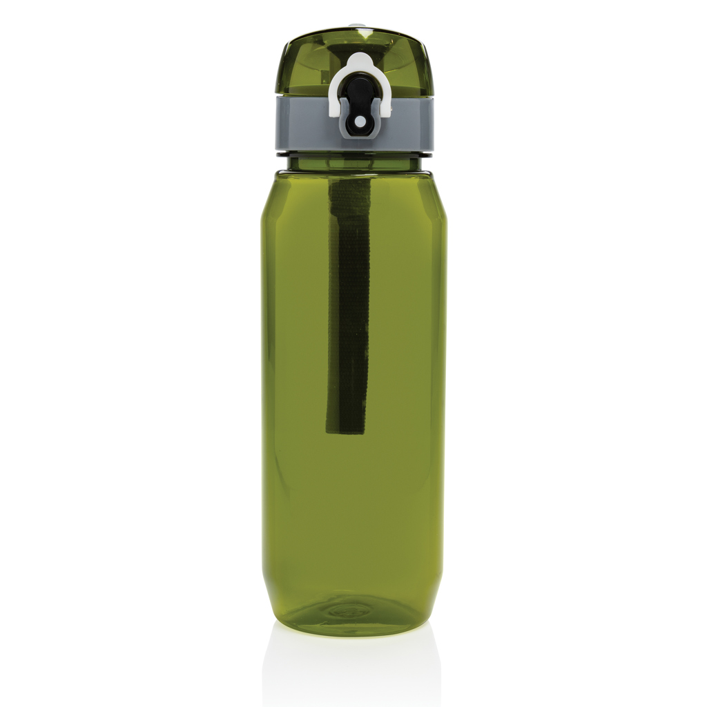 Botella de agua Yide antigoteo PET reciclado RCS 800 ml