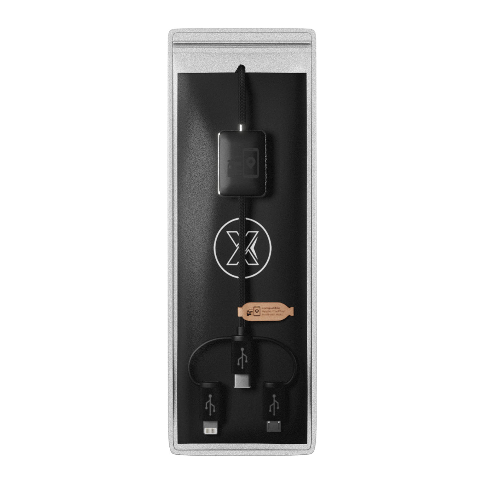 Cable de carga 5 en 1 SCX.design C48 CarPlay