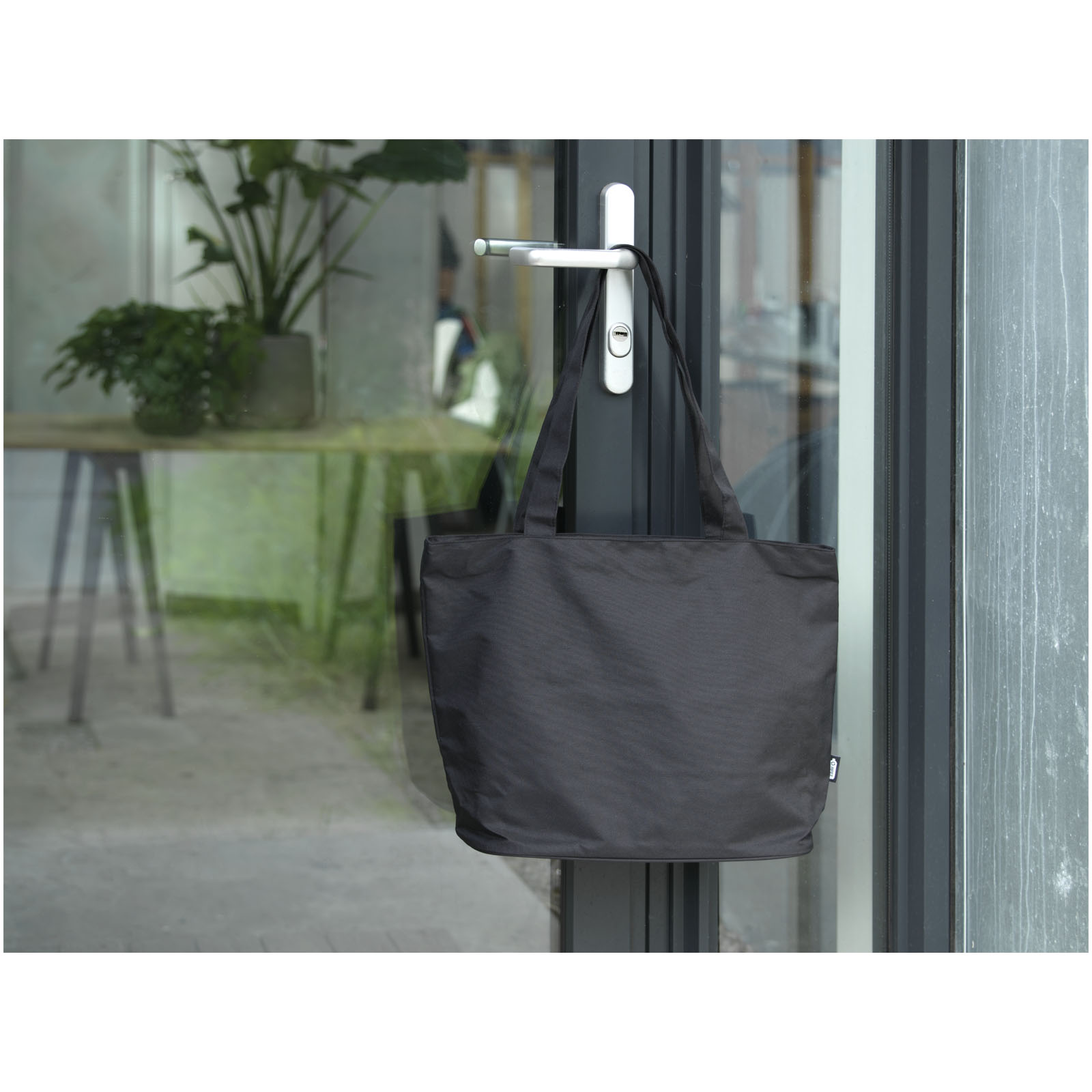 Bolsa Tote con cremallera de material reciclado GRS de 20 l Panama