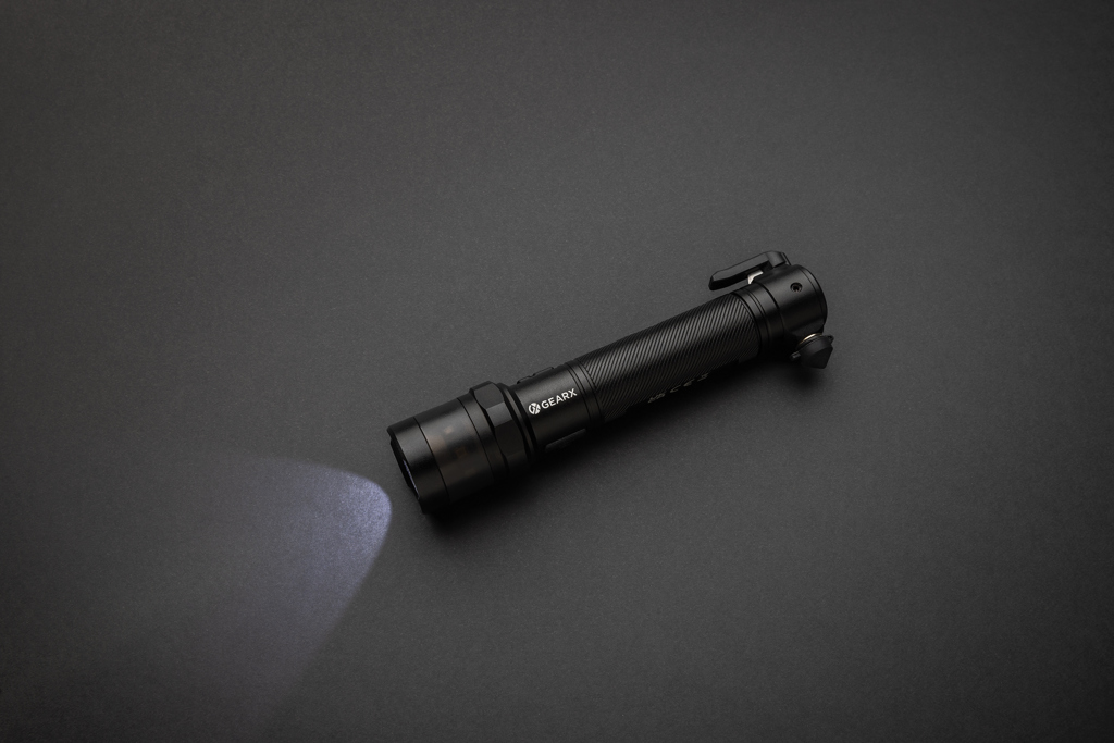 Linterna para coche de aluminio reciclado Gear X RCS