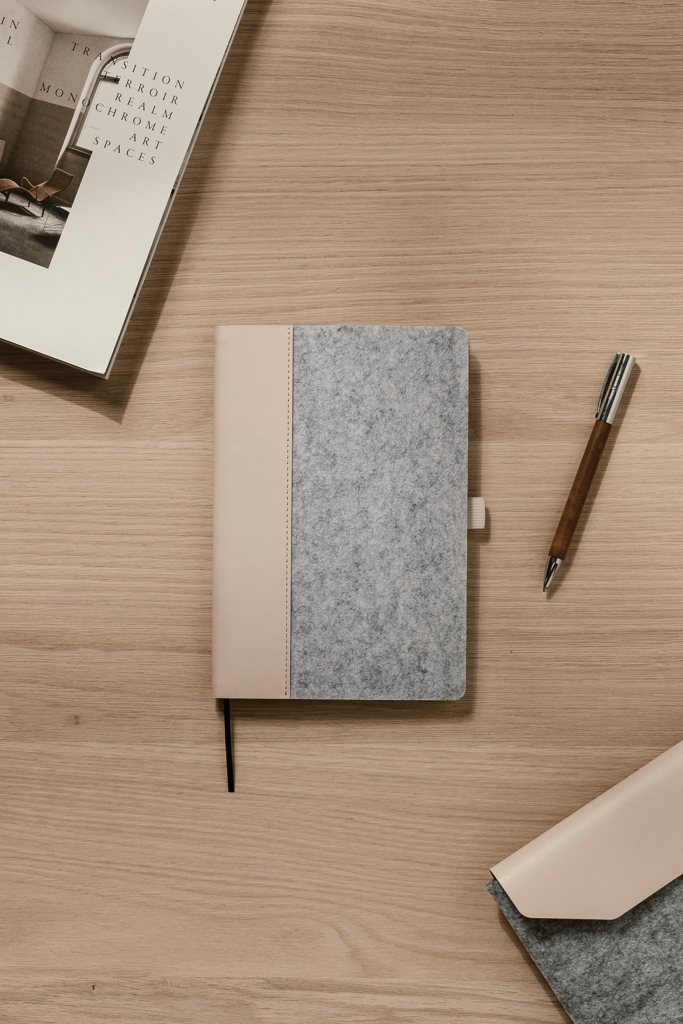 Cuaderno fieltro reciclado VINGA Albon GRS