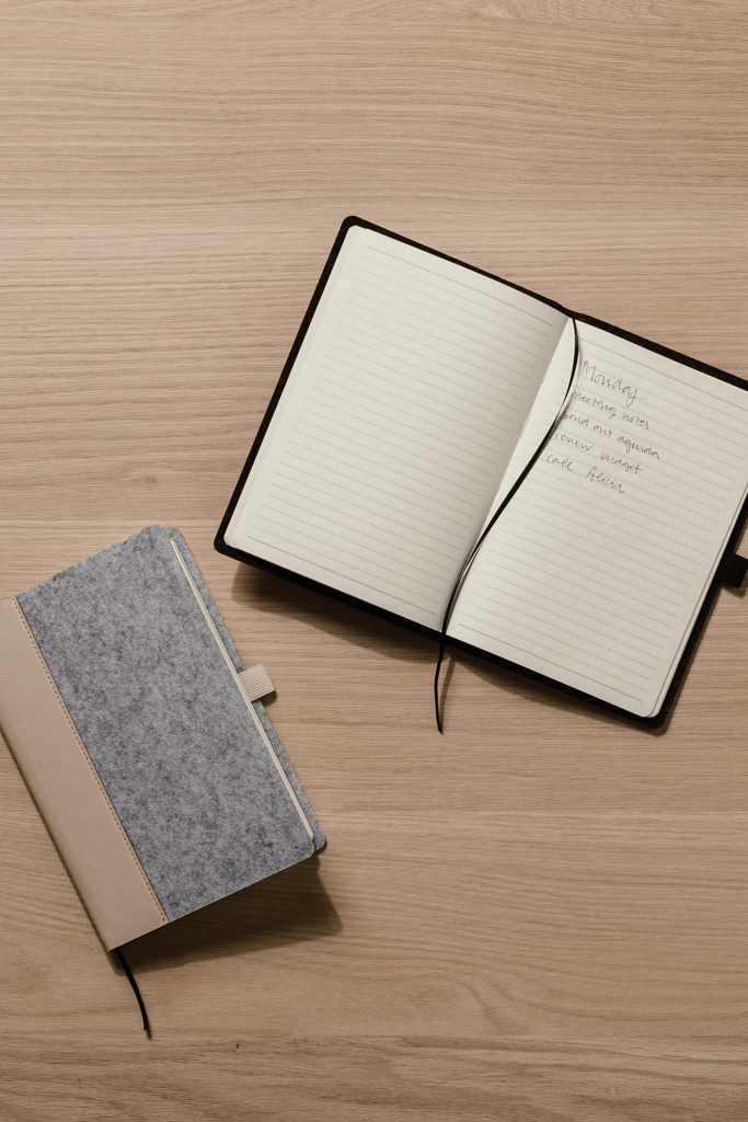 Cuaderno fieltro reciclado VINGA Albon GRS