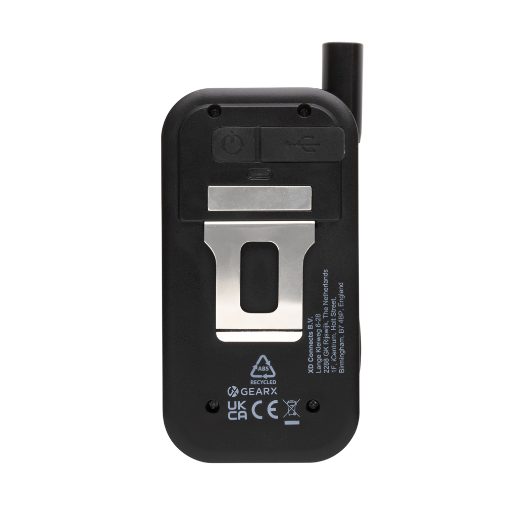 Luz de trabajo recargable USB Gear X RCS rPlastic