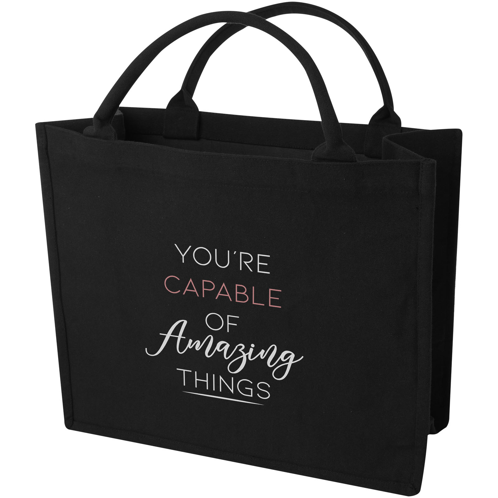 Bolsa Tote cuadrada de 500 g/m² con material reciclado Aware™ Page