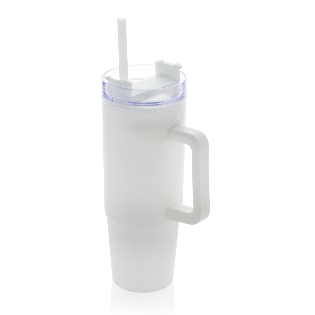 Vaso Tana RCS plástico reciclado con asa 900ML