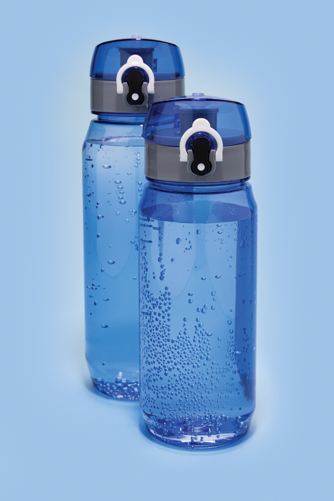 Botella de agua Yide antigoteo PET reciclado RCS 800 ml