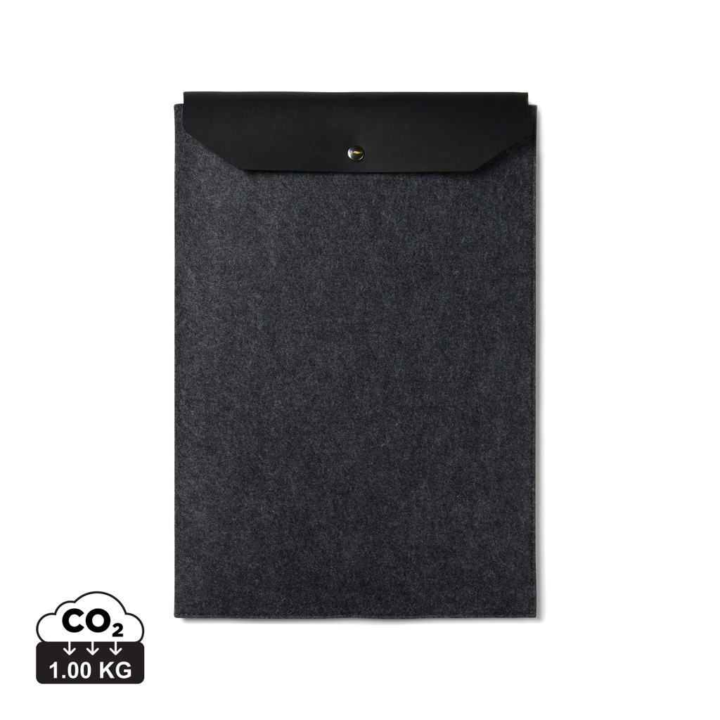 Funda para portátil de 17" de fieltro reciclado VINGA Albo
