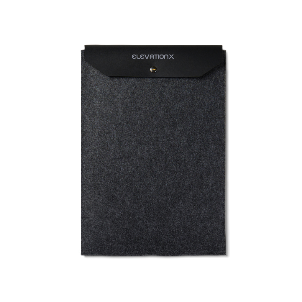 Funda para portátil de 17" de fieltro reciclado VINGA Albo