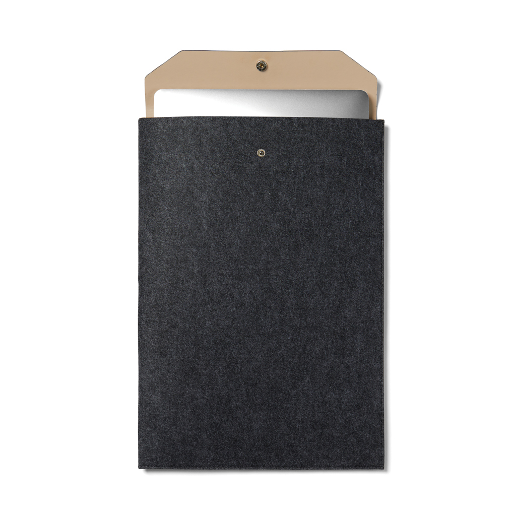 Funda para portátil de 17" de fieltro reciclado VINGA Albo