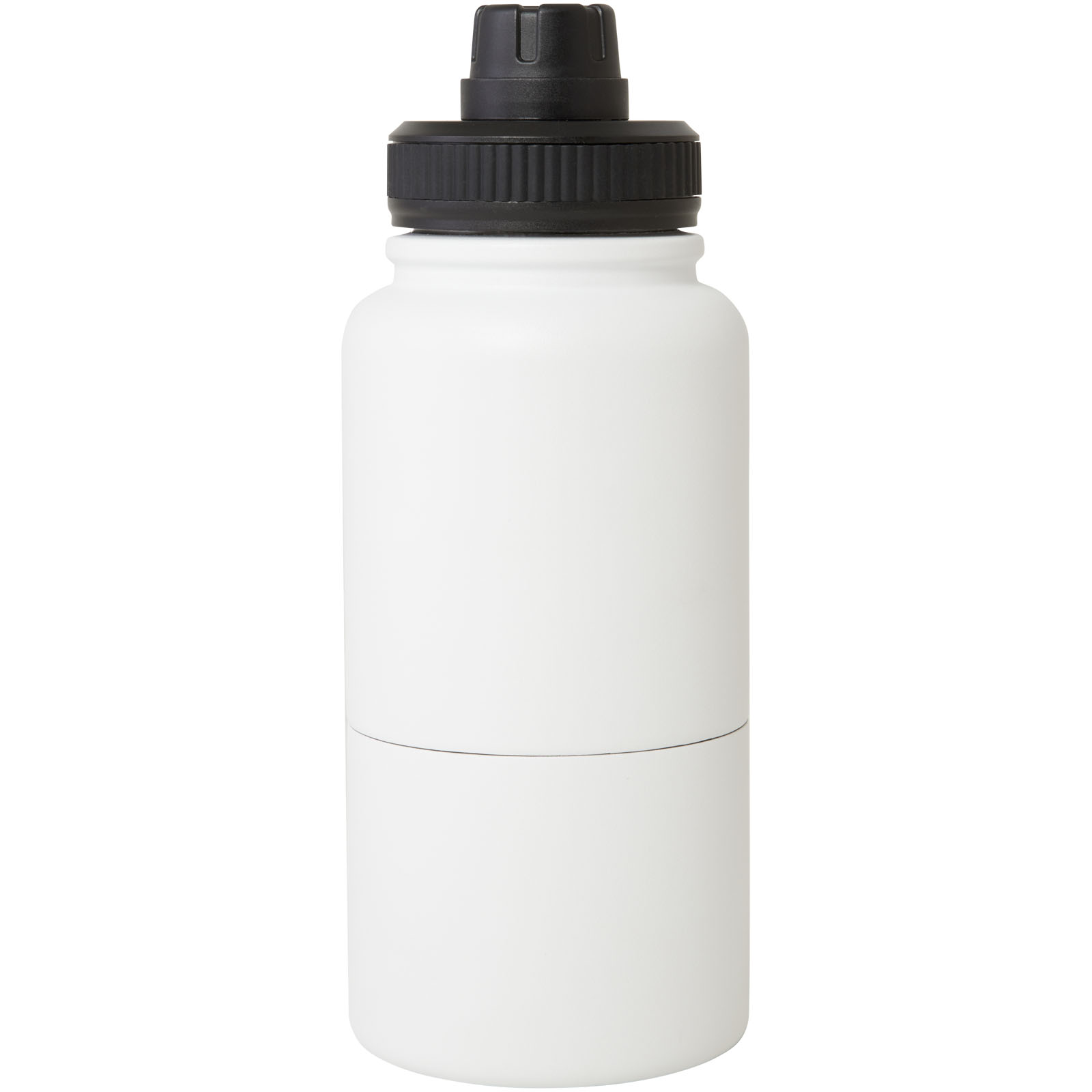Bidón deportivocon aislamiento de acero inoxidable  de 840 ml con certificación RCS Dupeca
